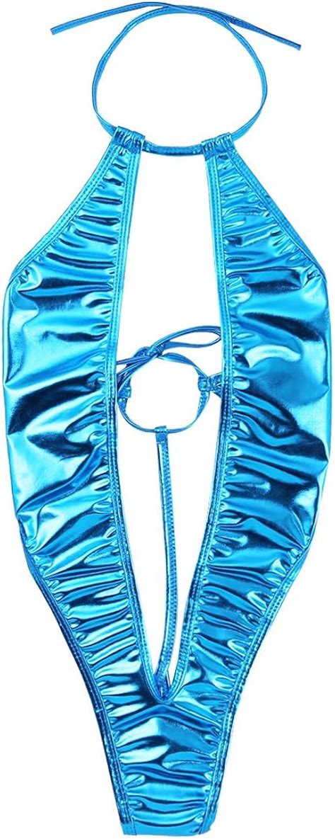 micro thong videos|Blue Metallic Slingshot Thong Micro Try.